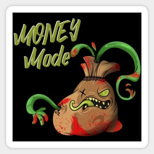 Money Mode Monster Sticker